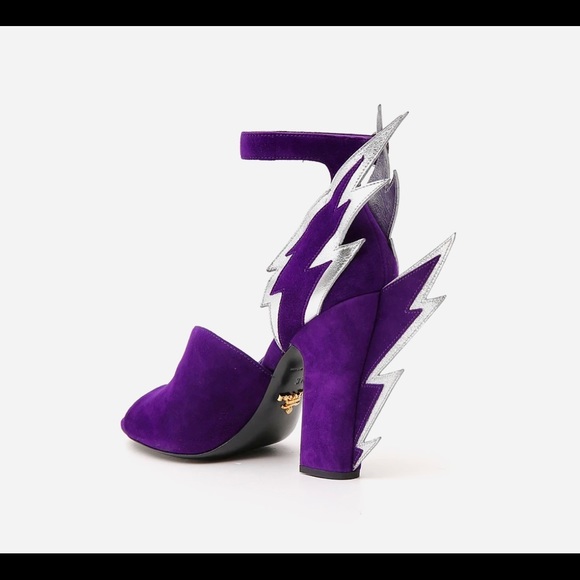Prada Thunderbolt Ankle Strap Sandals 36 - Picture 13 of 15